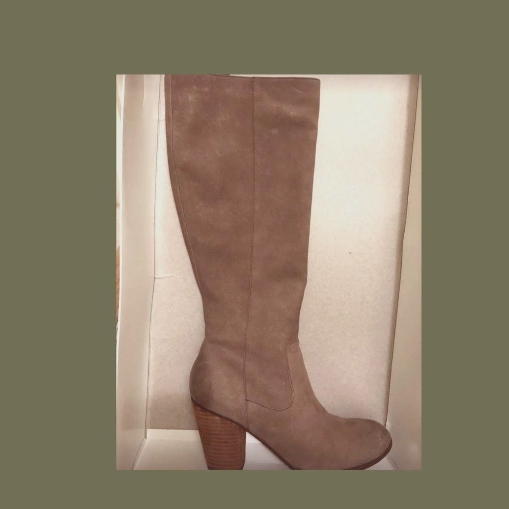 NWT BP Leather Calf High Boots sz 7.0